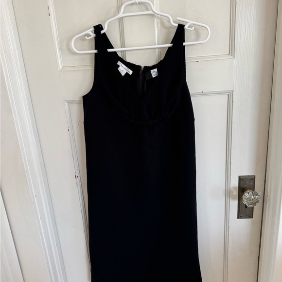 Oscar De La Renta Saks Fifth Avenue black wool dress size 10 - Picture 7 of 10